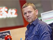 Poslanec Michal Doktor, který oznámil odchod z ODS, při on-line rozhovoru pro... Poslanec Michal Doktor, který oznámil odchod z ODS, při on-line rozhovoru pro...