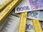 �rokov� sazby u hypot�k se op�t p�ibl�ily historick�mu minimu z �ervence 2005. Ilustra�n� sn�mek