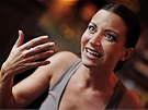 Moder�torka a zp�va�ka G�bina Party�ov� p�i rozhovoru pro OnaDnes.cz