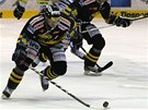 Litv�nov�t� hokejist� se ��t� do �toku v utk�n� proti Komet� Brno.