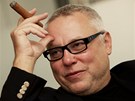 Nemám rád silnice, kde jezdí auta a je velký provoz, říká cyklista Zdeněk