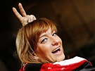 Here�ka Sandra Pogodov� p�i rozhovoru pro OnaDnes.cz 