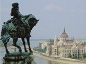 Socha Evžena Savojského nad Budapeští (ilustrační snímek) Socha Evžena Savojského nad Budapeští (ilustrační snímek)