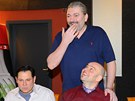 Daniel H�lka svou historkou o vyra�en�m zubu pobavil kolegy z muzik�lu - Moniku...