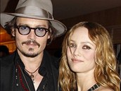 Johnny Depp a Vanessa Paradis Johnny Depp a Vanessa Paradis