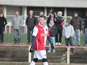 Daniel Vesel� v dresu Slavie.