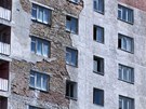 Fas�da domu v Pripjati 
