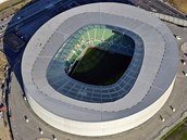 Na tomto stadionu ve Vratislavi budou nastupovat čeští fotbalisté k duelům základní skupiny na ME.