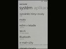 Nokia Lumia 800 u�ivatelsk� prost�ed�