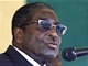 Robert Mugabe b�hem n�v�t�vy platinov�ho dolu Mimosa (16. �nora 2012)
