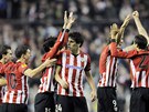 DOBR� PR�CE. Athletic Bilbao jde v play-off Evropsk� ligy d�l a jeho fotbalist�