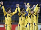 DOK�ZALI TO. Fotbalist� Metalistu Charkov slav� postup. 