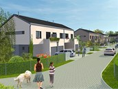 Písnické rezidence Vrtilka - řadové domy v Praze na dosah každému.