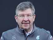 PROSTĚ ŠÉF. Ross Brawn povede tým Mercedes v roce 2012 třetím rokem. PROSTĚ ŠÉF. Ross Brawn povede tým Mercedes v roce 2012 třetím rokem.