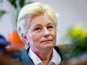 Europoslankyn� Zuzana Roithov� (KDU-�SL) p�i tiskov� konferenci ke kandidatu�e