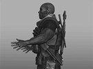 N�sleduj�c� obr�zky �dajn� poch�zej� z v�voje akce Doom 4