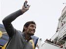 TAK SE TADY M�JTE. Mark Webber se mohl s div�ky na testech pomalu lou�it. Podle