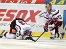P�D FAVORITA. Spar�an�t� hokejist� prohr�li s Kometou Brno v �est�m z�pase a z...