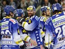 DOK�ZALI JSME TO. Hokejist� Komety Brno si u��vaj� senza�n� �sp�ch. Ve...