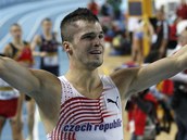 RADOST. M�la� Jakub Holu�a vybojovala na halov�m MS v Istanbulu svoji prvn�...