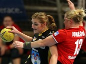 PROJDE? Alena Stellnerová, házenkářka Písku, se snaží prosadit přes slávistku