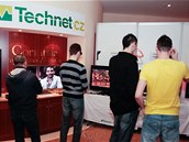 Prav� ��st expozice byla v�nov�na 3D technologi�m - aktivn�, pasivn�, bez br�l�.