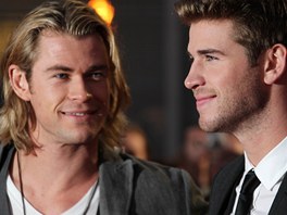 Chris Hemsworth a jeho bratr Liam Chris Hemsworth a jeho bratr Liam