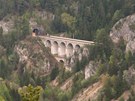Nejkr�sn�j�� partie �eleznice vroub� v�pencov� �tesy.
