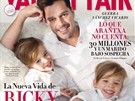 Ricky Martin a jeho dvoj�ata Matteo a Valentino na titulce �pan�lsk�ho vyd�n�