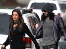 Nikolett Barabasov� a Russell Brand (b�ezen 2012)