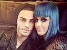 Baptiste Giabiconi a Katy Perry (25. b�ezna 2012)