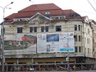 �alostn� stav m�dn�ho domu Ostravica-Textilia v centru Ostravy.