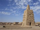 Jedna z me�it prastarého m�sta Timbuktu, které le�í na území dne�ního Mali.
