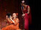 Z p�edstaven� Na m�l�in� - Barbora Munzarov� a Iva Jan�urov� 