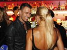 Leo� Mare� a Dara Rolins (VIP party Hlasu �eskoSlovenska, 3. dubna 2012)