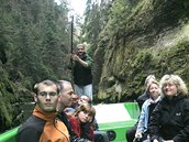 Edmundova soutěska na řece Kamenici