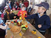 Velikonoce v P�seck� br�n�, kde si mohou d�ti vyzkou�et r�zn� v�tvarn� techniky.