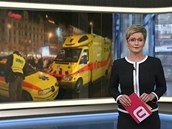 Grafika nových Událostí �eské televize (1. dubna 2012)