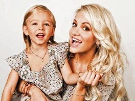 Dara Rolins a jej� dcera Laura