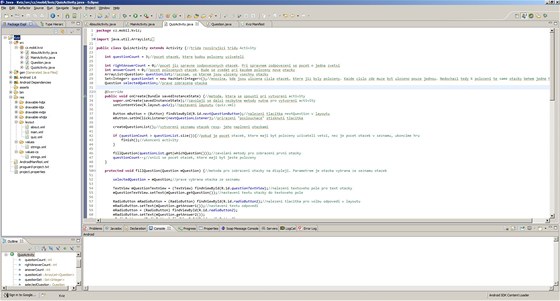 Programování pro OS Android Programování pro OS Android