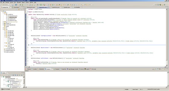 Programování pro OS Android Programování pro OS Android