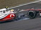 Brit Lewis Hamilton ve Velk� cen� ��ny formule 1
