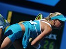 �SP̊N� DEBLISTKA. Andrea Hlav��kov� se poprv� p�edstav� v �esk�m fedcupov�m