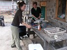 Na mnoh�ch farm�ch panuj� opravdu bojov� podm�nky, a tak se i z myt� n�dob�