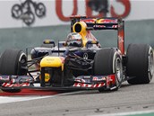 Sebastian Vettel při Velké ceně Číny. Sebastian Vettel při Velké ceně Číny.