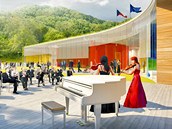 Takto by mohl vypadat koncert pro diplomaty na zahrad� �eské ambasády ve