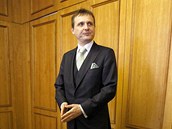 Vít Bárta v jednací síni p�ed jednáním Obvodního soudu v Praze (13. dubna 2012)