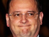 Premiér Petr Ne�as po jednání grémia ODS (4. dubna 2012)