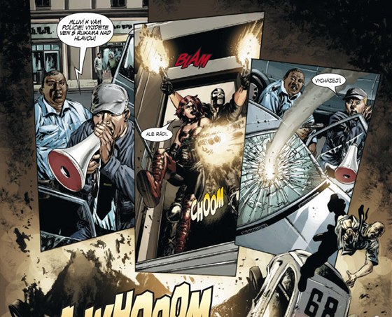 Ukázka z komiksu Captain America omnibus 2 Ukázka z komiksu Captain America omnibus 2