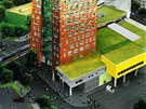 Vizualizace nejvyšší budovy ČR - mrakodrapu AZ Tower v Brně.